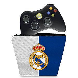 Capa Xbox 360 Controle Case - Real Madrid Fc