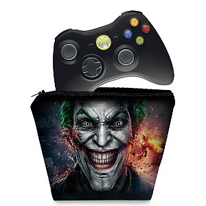 Capa Xbox 360 Controle Case - Coringa Joker #b