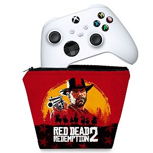 Capa Xbox Series S X Controle - Red Dead Redemption 2