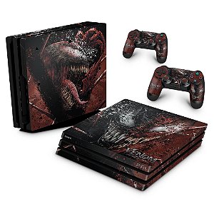 PS4 Pro Skin - Venom Tempo de Carnificina