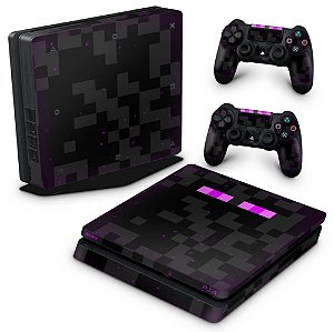 PS4 Slim Skin - Minecraft Enderman