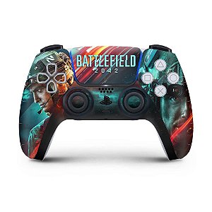 Skin PS5 Controle - Battlefield 2042