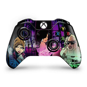 Skin Xbox One Fat Controle - GTA The Trilogy