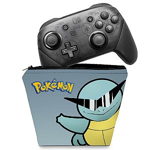 Capa Nintendo Switch Pro Controle Case - Pokémon Squirtle