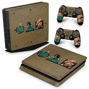 PS4 Slim Skin - Round 6 Squid Game