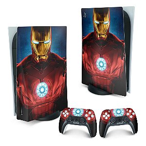 PS5 Skin - Iron Man Homem De Ferro