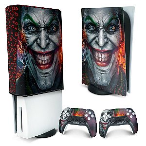 KIT PS5 Skin e Capa Anti Poeira - Coringa Joker