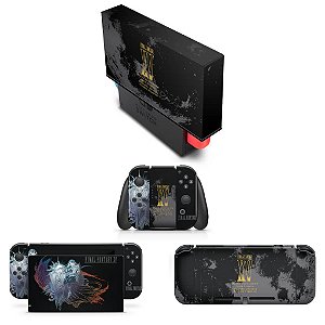 KIT Nintendo Switch Skin e Capa Anti Poeira - Final Fantasy Xv