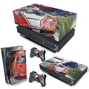 KIT PS2 Fat Skin e Capa Anti Poeira - Burnout 3