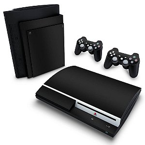 PS3 Fat Skin - Preto Fosco Mate