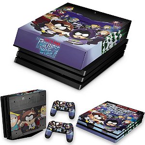 KIT PS4 Pro Skin e Capa Anti Poeira - South Park: The Fractured But Whole