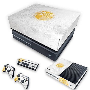 KIT Xbox One Fat Skin e Capa Anti Poeira - Destiny Limited Edition