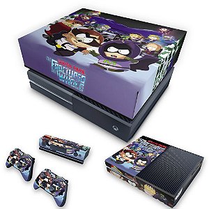 KIT Xbox One Fat Skin e Capa Anti Poeira - South Park: The Fractured But Whole