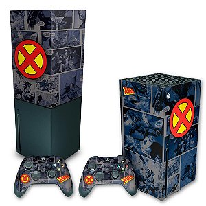 KIT Xbox Series X Skin e Capa Anti Poeira - X-Men Comics