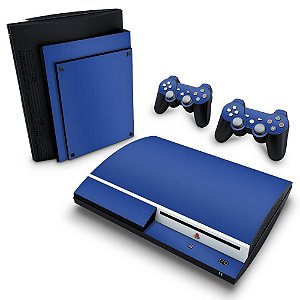 PS3 Fat Skin - Azul Escuro
