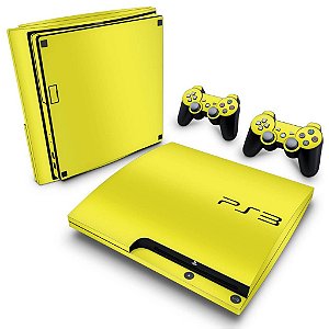 PS3 Slim Skin - Amarelo