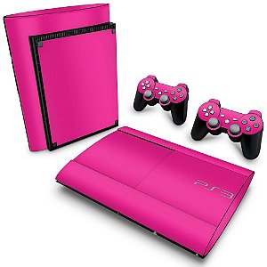 PS3 Super Slim Skin - Rosa