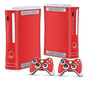 Xbox 360 Fat Skin - Vermelho