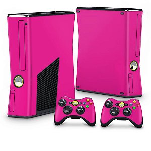 Xbox 360 Slim Skin - Rosa Pink