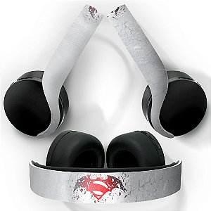 PS5 Skin Headset Pulse 3D - Batman Vs Superman Logo