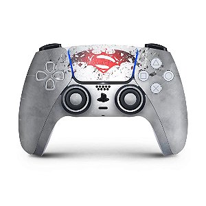 Skin PS5 Controle - Batman Vs Superman Logo