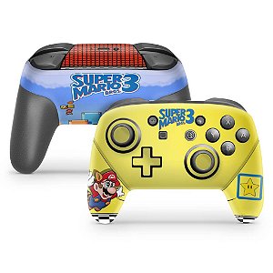 Nintendo Switch Pro Controle Skin - Super Mario Bros 3