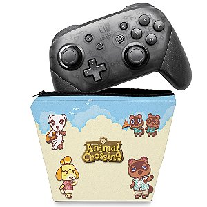 Capa Nintendo Switch Pro Controle Case - Animal Crossing