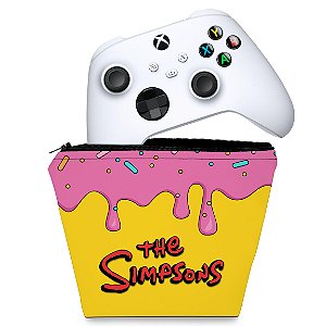 Capa Xbox Series S X Controle - The Simpsons