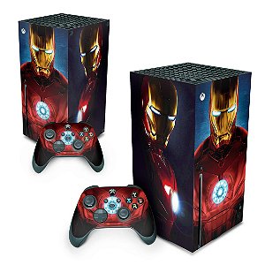 Xbox Series X Skin - Iron Man Homem De Ferro