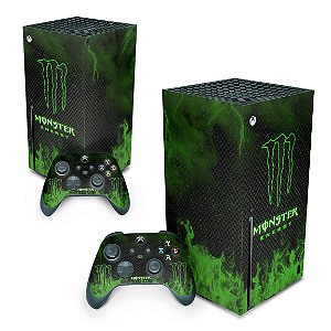 Xbox Series X Skin - Monster Energy Drink