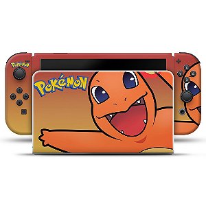 Nintendo Switch Oled Skin - Pokémon Charmander
