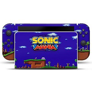 Nintendo Switch Oled Skin - Sonic Mania