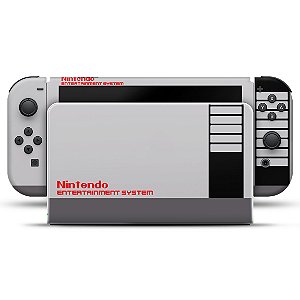 Nintendo Switch Oled Skin - Nintendinho Nes