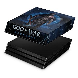 PS4 Pro Capa Anti Poeira - God of War Ragnarok B