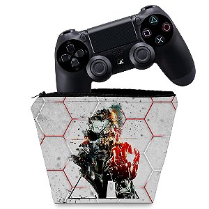 Capa PS4 Controle Case - Metal Gear Solid