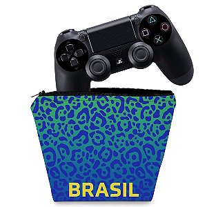 Capa PS4 Controle Case - Brasil