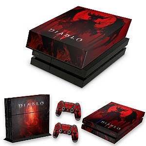 KIT PS4 Fat Skin e Capa Anti Poeira - Diablo IV 4