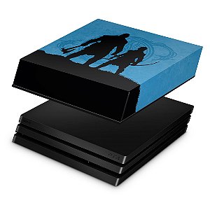 PS4 Pro Capa Anti Poeira - God of War Ragnarok Edition