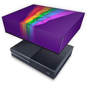 Xbox One Fat Capa Anti Poeira - Rainbow Colors Colorido
