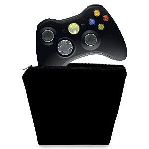 Capa Xbox 360 Controle Case - Preta All Black