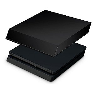 PS4 Slim Capa Anti Poeira - Preta All Black