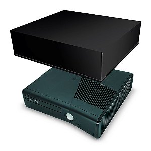 Xbox 360 Slim Capa Anti Poeira - Preta All Black