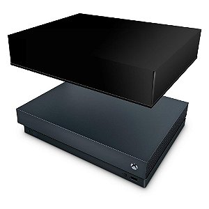 Xbox One X Capa Anti Poeira - Preta All Black