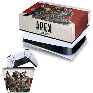 KIT PS5 Capa e Case Controle - Apex Legends