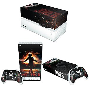 KIT Xbox Series S Skin e Capa Anti Poeira - Joker Filme