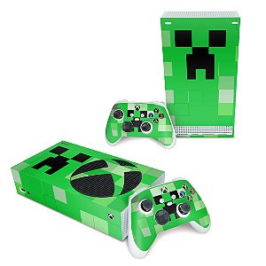 Xbox Series S Skin - Creeper Minecraft