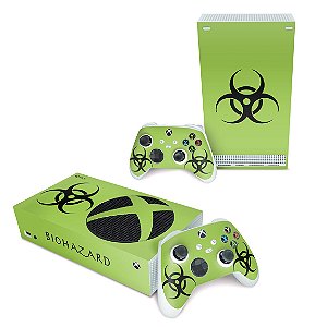 Xbox Series S Skin - Biohazard Radioativo