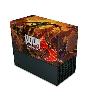 Capa Xbox Series X Anti Poeira - Doom Eternal