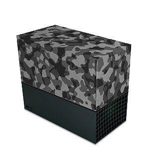 Capa Xbox Series X Anti Poeira - Camuflado Cinza