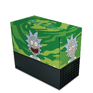 Capa Xbox Series X Anti Poeira - Rick And Morty